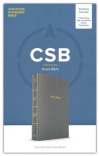 CSB Grace Bible for Kids, Charcoal Cloth over Board - Dyslexia Friendly